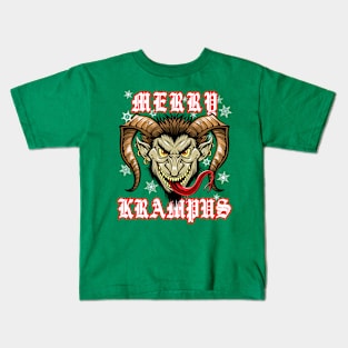 Merry Krampus Kids T-Shirt